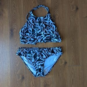 Spyder Bikini in Monochrome Large NWT Large